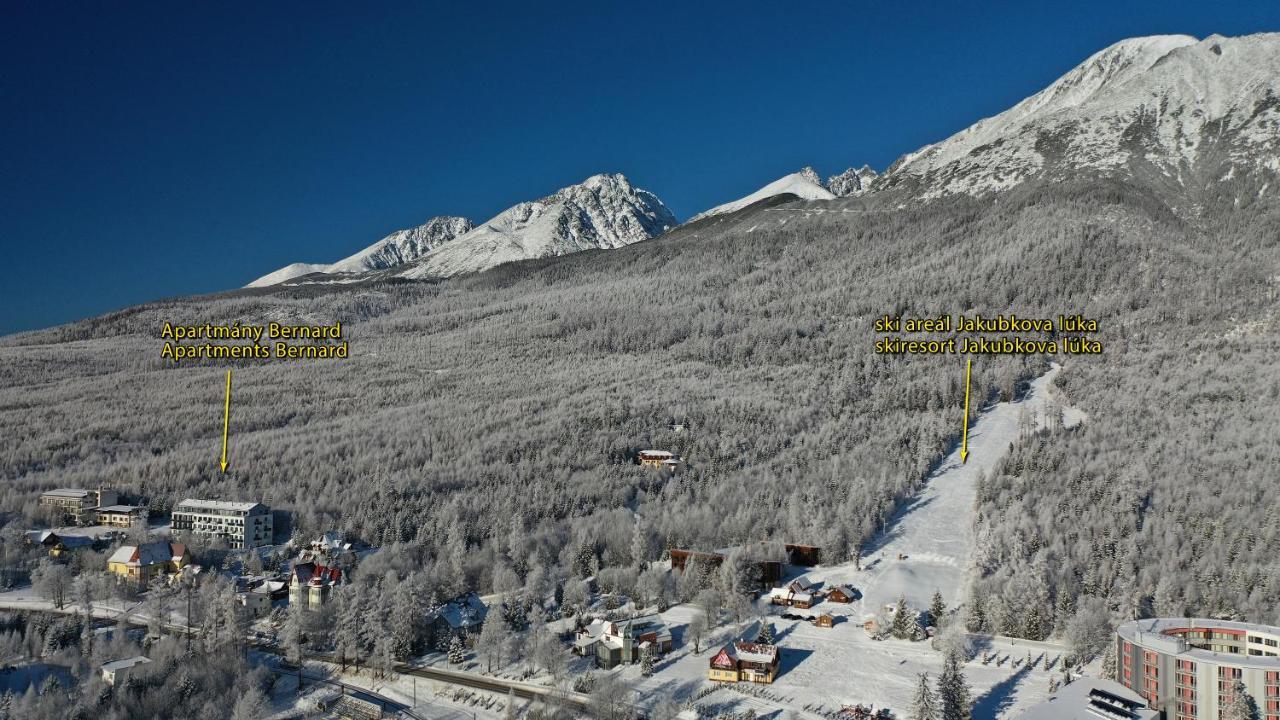 Cozy Studio With Netflix - Apartmanovy Dom Bernard Vysoké Tatry Exterior foto